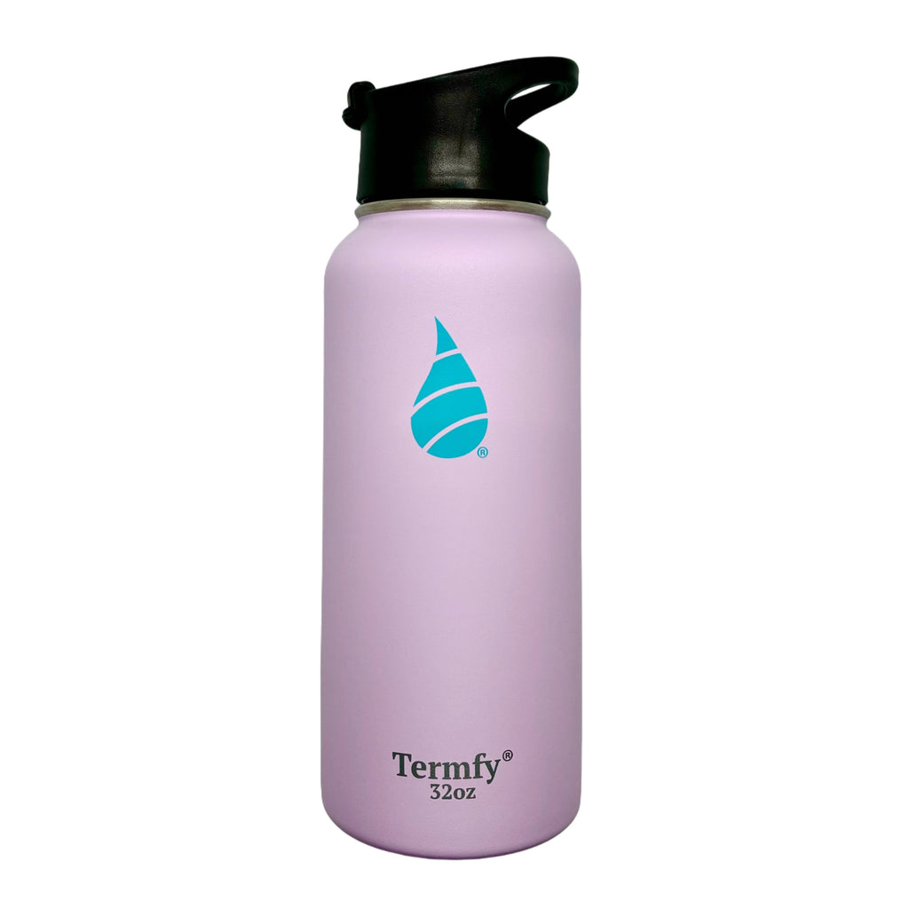 32oz Stainless Steel Vacuum Insulated Water Bottle Lilac w/Flip Lid